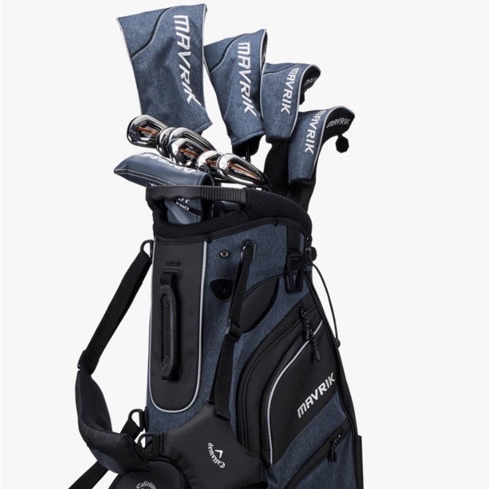 Black and Gray Golf Bag